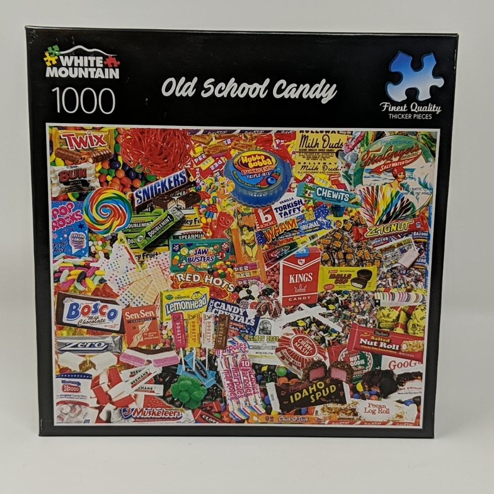 White Mountain Old School Candy 1000 Puzzle